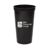Promotional 32 Oz Smooth Colored Stadium Cup Black TDRK4