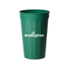 Promotional 22 Oz. Ribbed Stadium Cup Green TDRK6