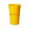 Promotional 22 Oz. Ribbed Stadium Cup Yellow TDRK6