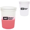 Promotional 16 Oz. Color Changing Frost Stadium Cup Frost White/Magenta Pink TDRK8