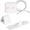 Promotional Foldable 3-in-1 Charger White TECH1
