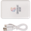 Promotional MAG Fast Wireless Charging PD Power Bank White TECH11