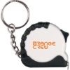 Promotional 3 Ft. Mini Tape Measure with Keychain White TOL1