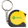 Promotional 3 Ft. Mini Tape Measure with Keychain Yellow TOL1