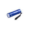 Promotional Aluminum Flashlight with Strap Blue TOL15