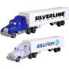 Custom Die Cast Tractor Trailer (7.5) with Logo TRKTRL