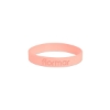 Promotional USA Debossed Silicone Bracelet Pink USADEB