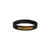 Promotional USA Screen Printed Silicone Bracelet Black USASSB
