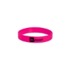 Promotional USA Screen Printed Silicone Bracelet Hot Pink USASSB