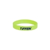 Promotional USA Screen Printed Silicone Bracelet Lime Green USASSB