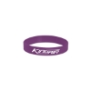 Promotional USA Screen Printed Silicone Bracelet Purple USASSB