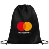 Promotional 14.5 x 17.5 Eco-Friendly 80GSM Non-Woven Drawstring Backpack Black B516
