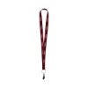 Promotional 3/4 Screen Printed Lanyard Burgundy L101