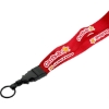 Promotional 3/4 Nylon Lanyard Red L106