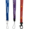 Custom 3/8 Euro Soft Lanyard with Logo L108