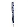 Promotional 3/4 Euro Soft Lanyard Navy Blue L109