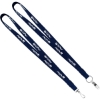 Promotional 3/4 Ionshield Fast Track Lanyard Navy Blue L154