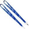 Promotional 3/4 Ionshield Fast Track Lanyard Royal Blue L154