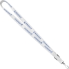 Promotional 3/4 Ionshield Fast Track Lanyard White L154