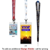 Custom 3/4 High Detail Woven Lanyard with Logo L203