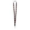 Promotional 3/8 Econo Lanyard Black L903F
