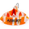 Promotional Popper Stress Reliever Key Chain Orange/White T516