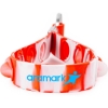 Promotional Popper Stress Reliever Key Chain Red/White T516