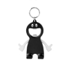 Promotional CheersMate Keychain Bottle Opener Black A4056