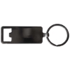 Promotional Bamboo Key Chain Bottle Opener Bamboo Brown/Gunmetal Gray A4091