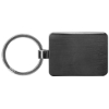Promotional ForgeWood Rectangle Keychain Gray/Brown A4097