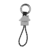 Promotional CasaLink Wristlet Keychain Black/Silver A7001