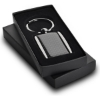 Promotional The Carbon Fiber Key Chain Gun Metal Black/Silver A7006