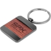 Custom Bolton Square Wood Key Chain with Logo A7009