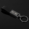 Promotional Gunmetal Tresana Key Chain Gunmetal Gray/Black A7011