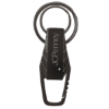 Promotional Silverlake Wood Key Chain Gunmetal Gray/Rosewood Brown A7020