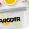 Promotional Slim Reusable PEVA Lunch Pouch Clear/Gray B102