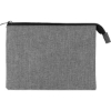 Promotional Heathered Reusable 3-Pocket EVA Pouch Gray/Clear B104