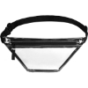 Promotional Clear PVC Fanny Pack - Standard Black/Clear B110
