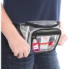 Promotional Clear PVC Fanny Pack with Dual Pockets - Large Red B111
