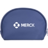 Promotional Chic Small Soft PU Cosmetic Pouch Navy Blue B122