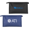 Custom Chic Large Soft PU Cosmetic Pouch with Logo B123