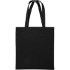 Promotional 15x16 Calico Cotton Tote Bag - 140GSM Black B501