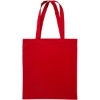 Promotional 15x16 Calico Cotton Tote Bag - 140GSM Red B501