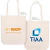 Promotional 14x17 Cotton Tote Bag with Gusset - 140GSM Natural Beige B502