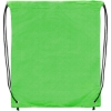 Promotional 14.5x17.5 210D Polyester Drawstring Backpack Lime Green B515B