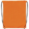 Promotional 14.5x17.5 210D Polyester Drawstring Backpack Orange B515B