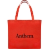 Promotional 20x13 Eco-Friendly 80GSM Non-Woven Tote Red B517