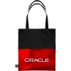 Promotional Dye Sublimation 300D Polyester Tote Black/Various B542S
