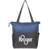 Promotional Two-Tone Promotional Campaign Tote Bag Navy Blue/Black B602