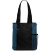Promotional Axel RPET Tote with Bottle Holder Navy Blue/Black B618